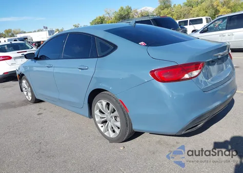 2015 Chrysler 200 S z USA, uszkodzony, nr VIN 1C3CCCDG3FN703301